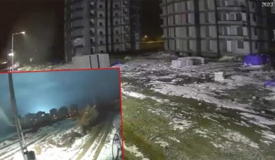 Burası Gaziantep! Deprem dehşeti güvenlik kameralarına yansıdı