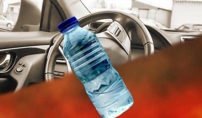 Arabanın içinde su dolu pet şişe bırakmanın sonuçları bakın nelere sebep oluyor